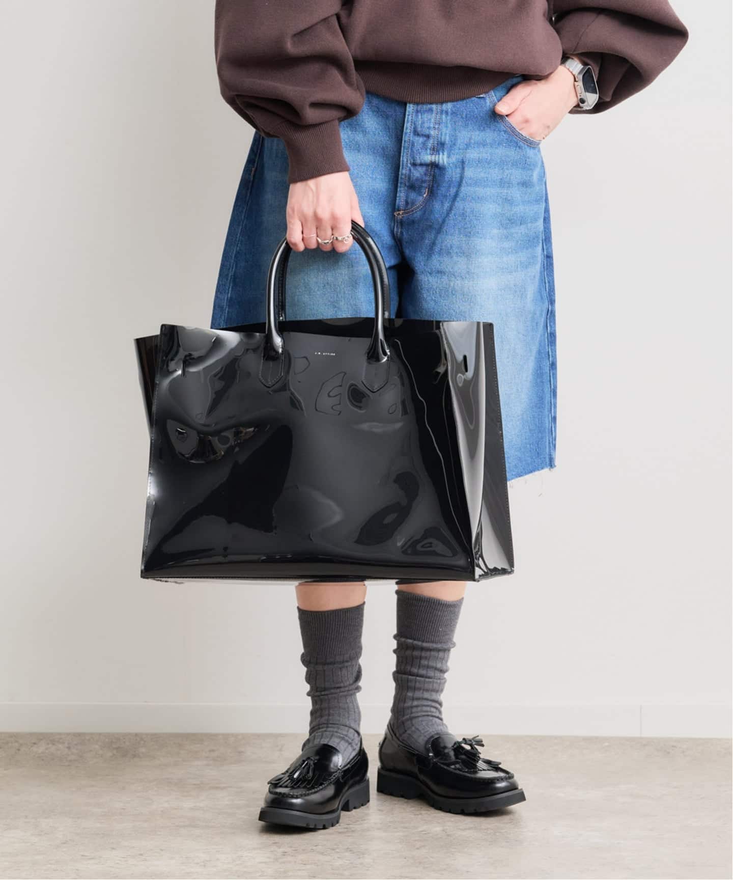 新品未使用タグ付き　J.B. ATTIRE PARIS BAG ブラック J.B.ATTIRE PARIS BAG（その他バッグ）｜BOICE FROM BAYCREW'S（ボイス