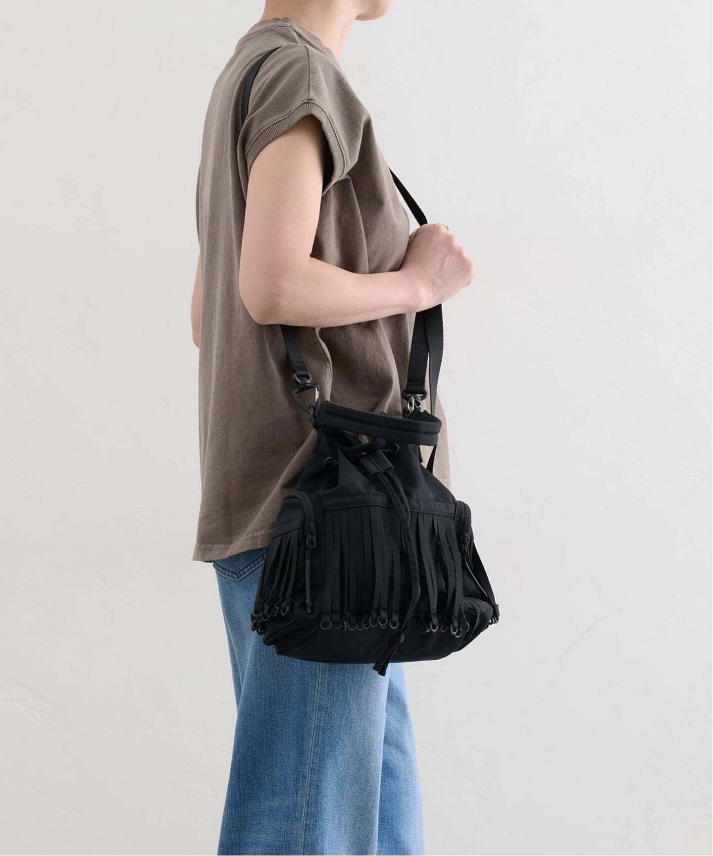 BAICYCLON by Bagjack FRINGE DRAW STRING BCL-126（ハンドバッグ