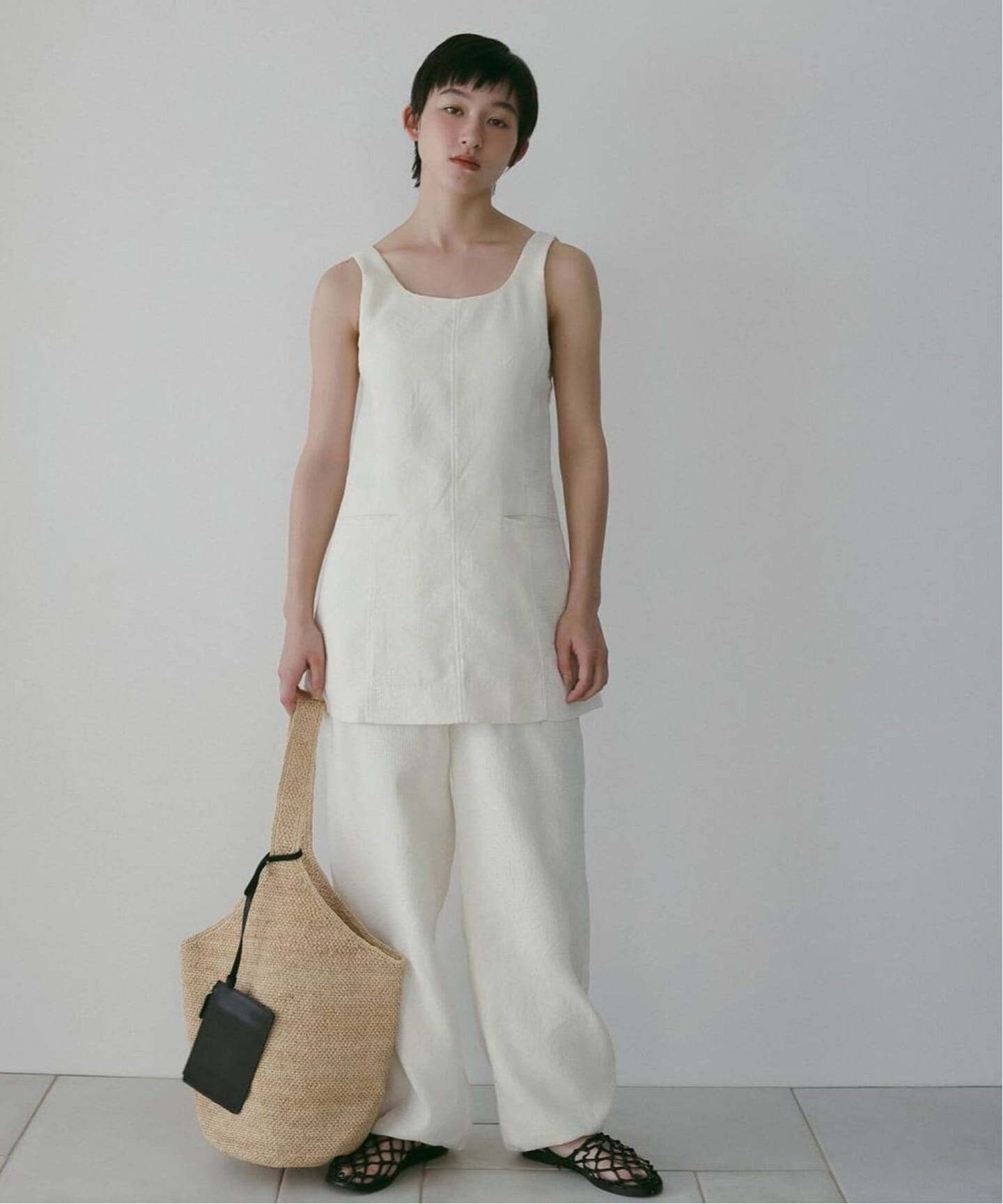 anuke Raffia Tote Bag（かごバッグ）｜BOICE FROM BAYCREW'S（ボイス