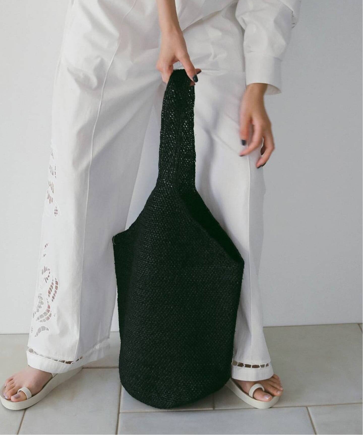 anuke Raffia Tote Bag（かごバッグ）｜BOICE FROM BAYCREW'S（ボイス