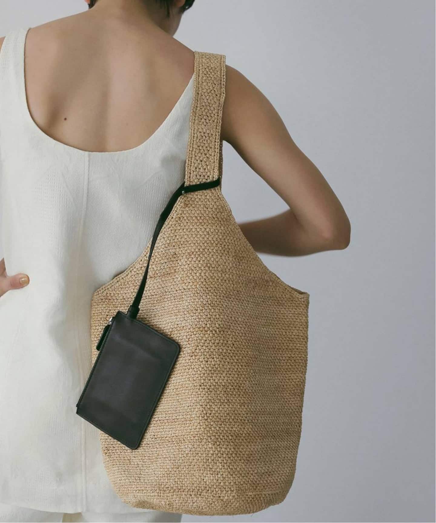 anuke Raffia Tote Bag（かごバッグ）｜BOICE FROM BAYCREW'S（ボイス
