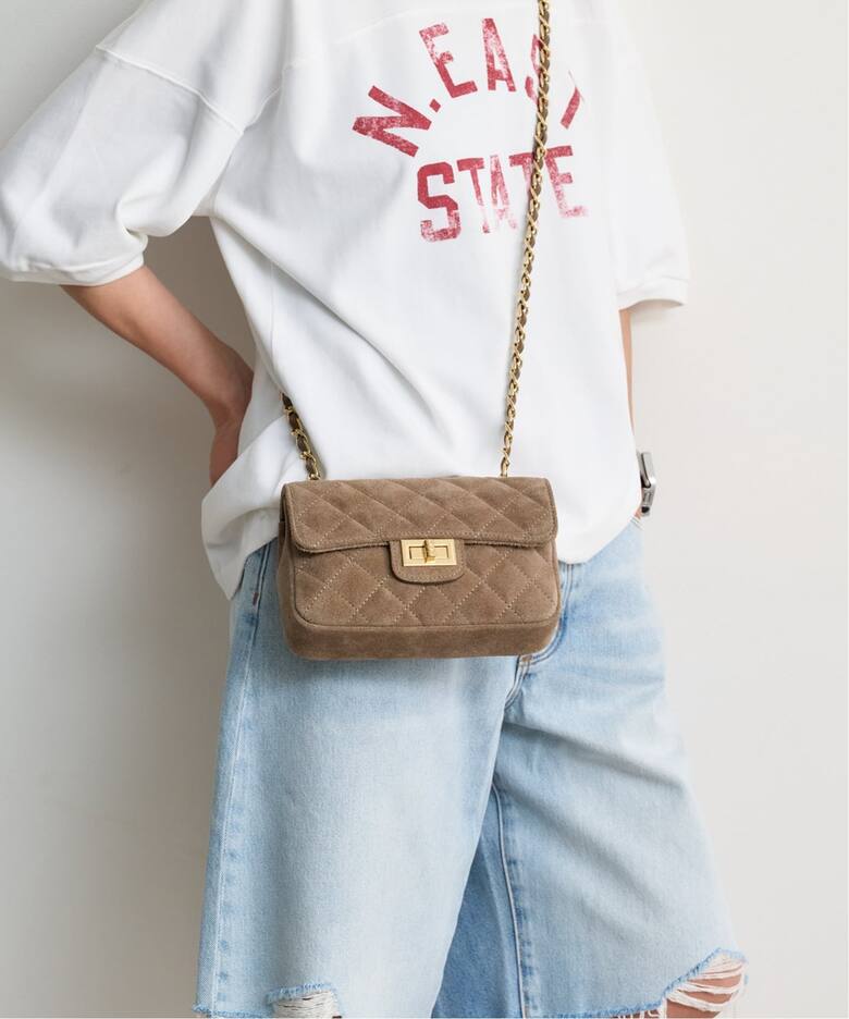 AULENTTI スエードチェーンBAG（ショルダーバッグ）｜BOICE FROM 