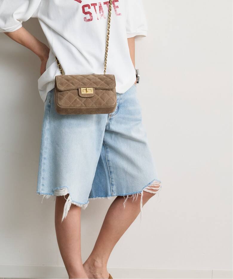 AULENTTI スエードチェーンBAG（ショルダーバッグ）｜BOICE FROM 