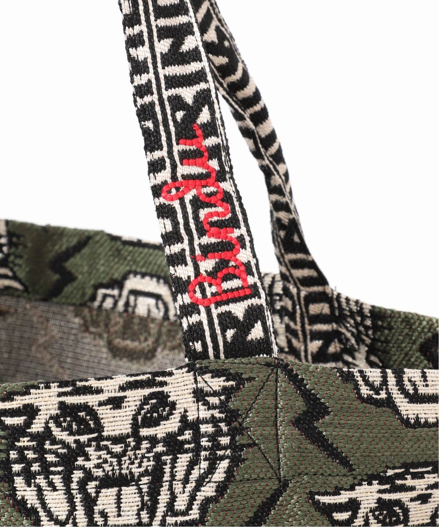 BINDU Lightning Tiger Jacquard Tote Bag（トートバッグ）｜BOICE