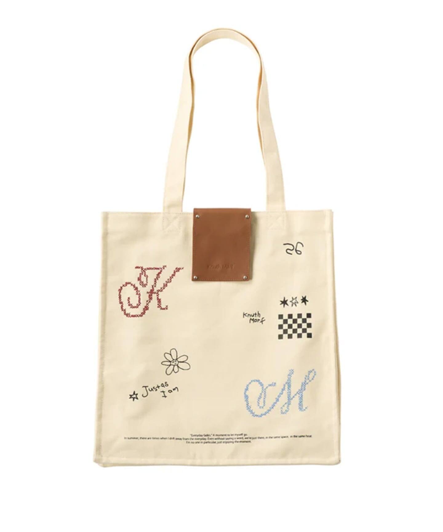 KnuthMarf graphic canvas tote（ショルダーバッグ）｜BOICE FROM
