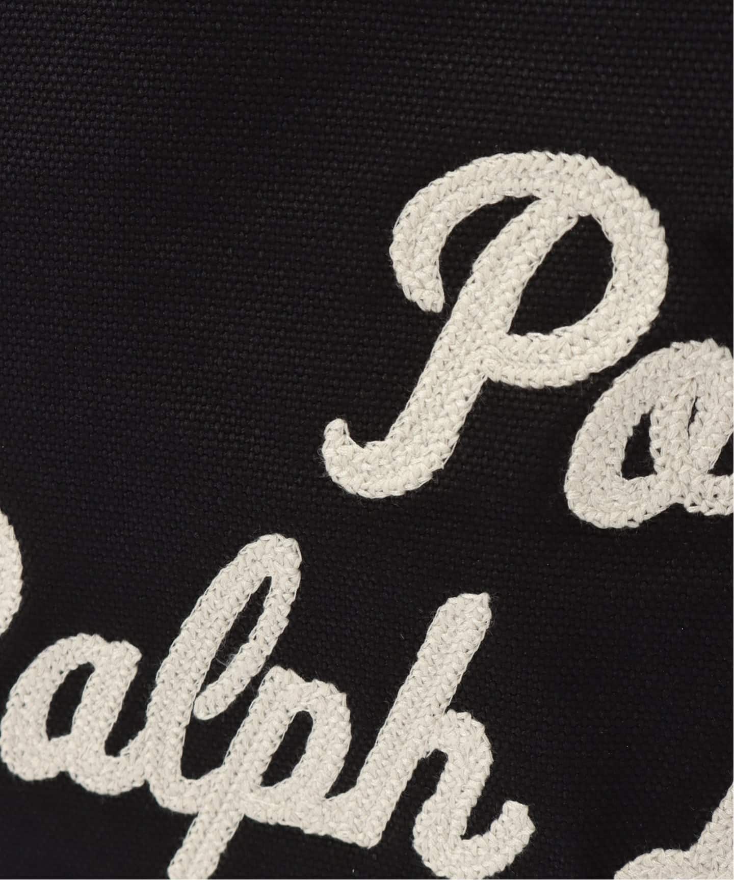 POLO RALPHLAUREN EMBROIDERED Canvas Large Tote（トートバッグ