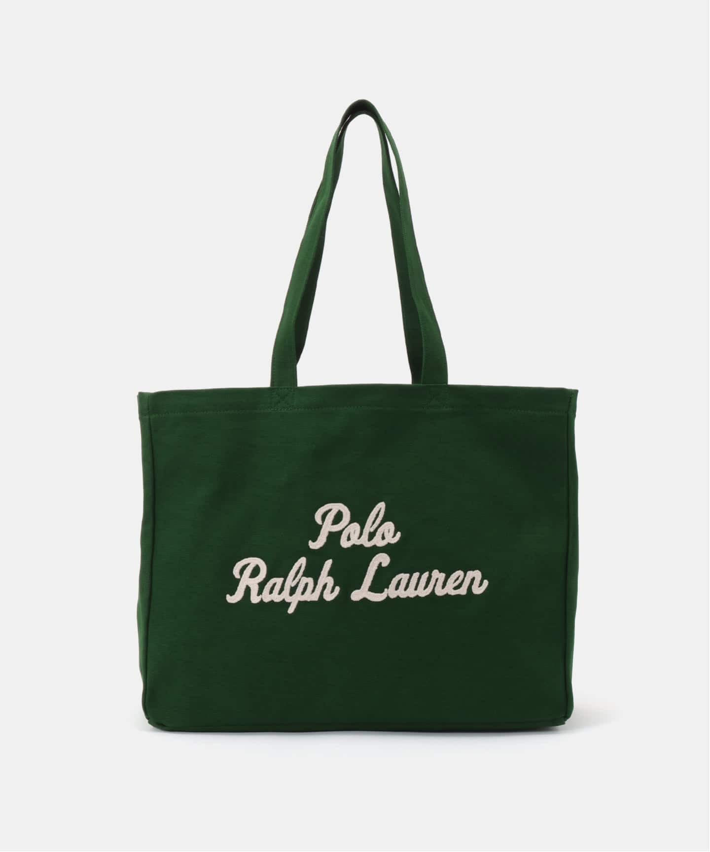 POLO RALPHLAUREN EMBROIDERED Canvas Large Tote（トートバッグ