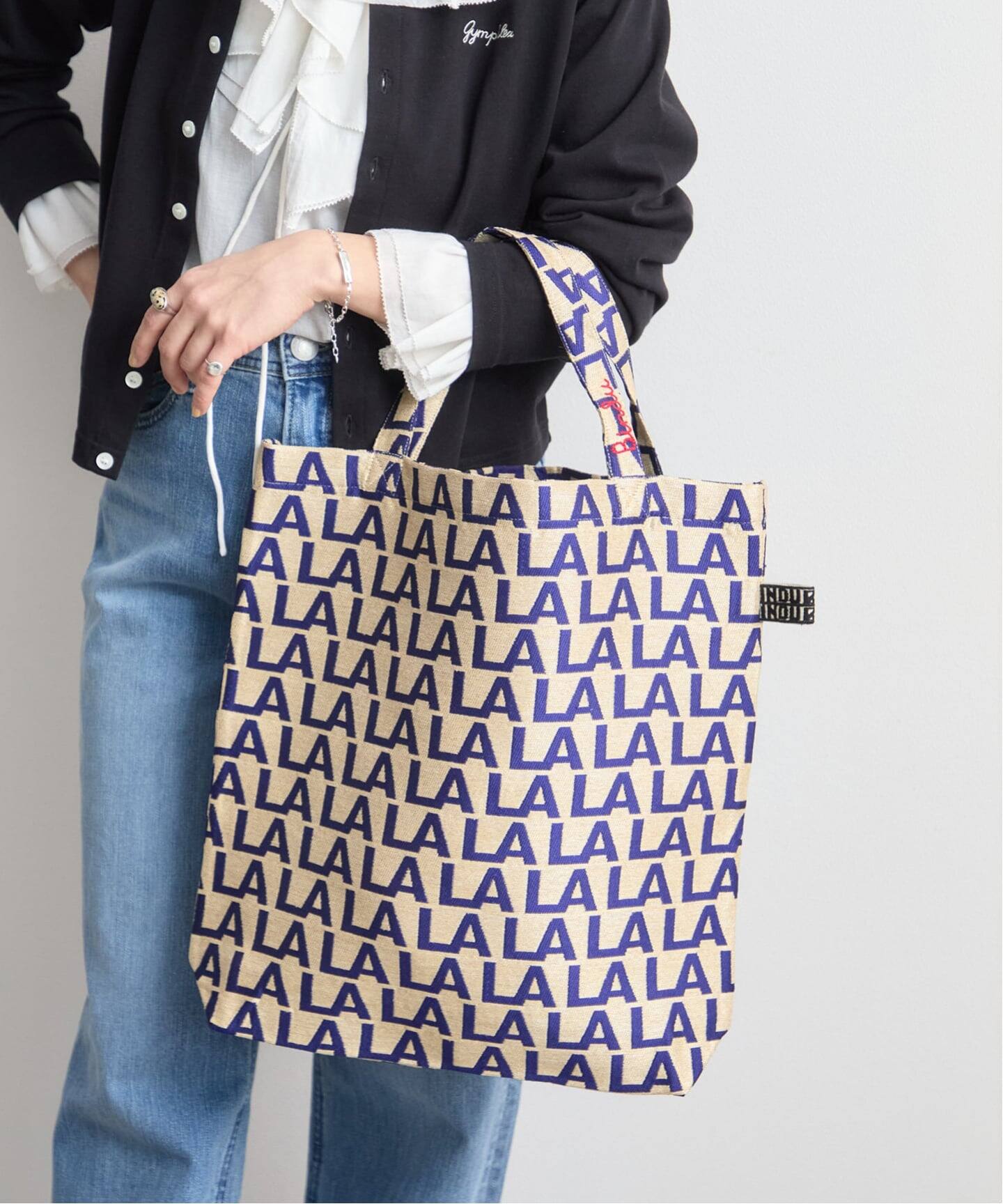 BINDU NY/LA POLYESTER Jacquard Tote Bag（トートバッグ）｜BOICE 