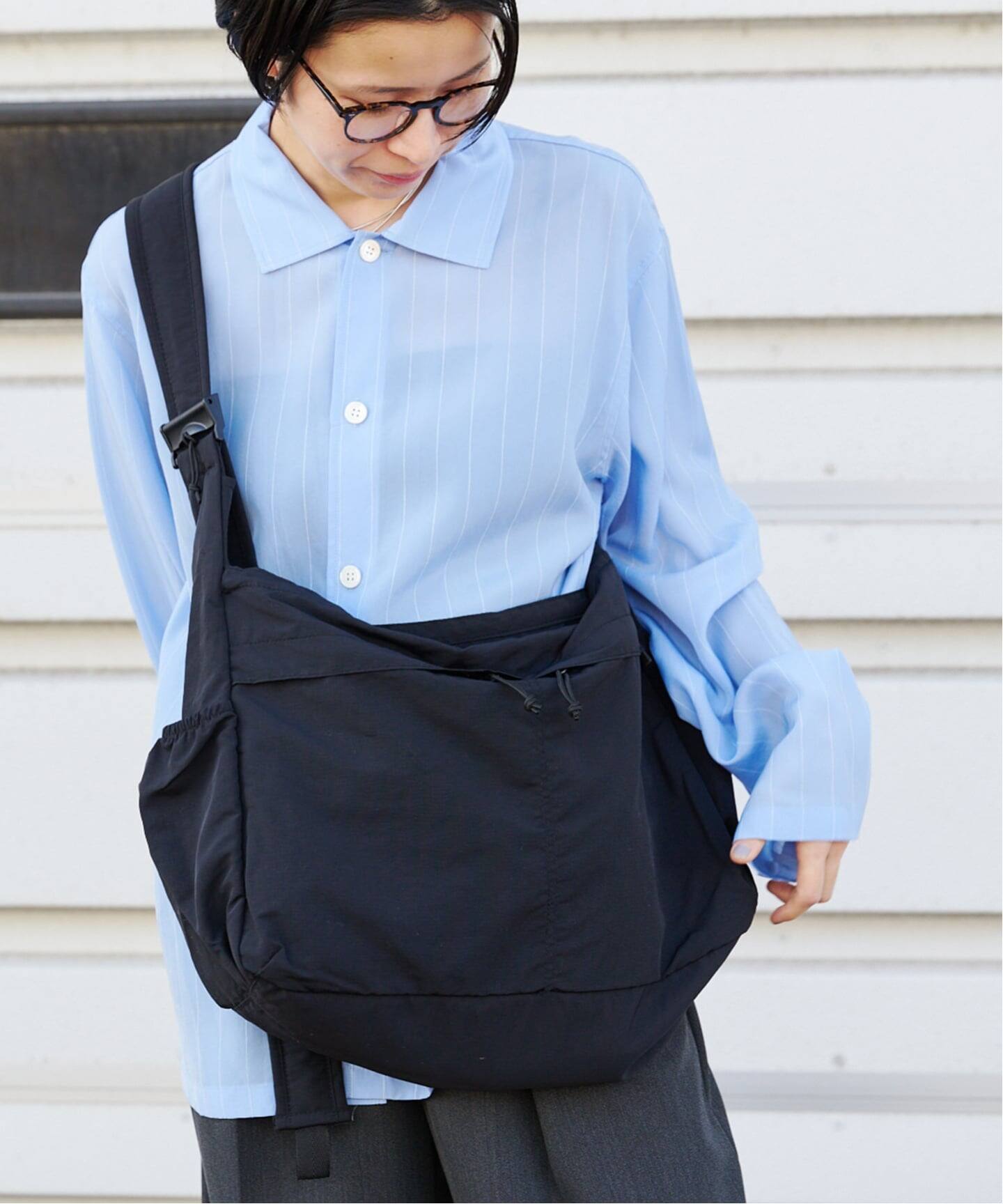 EVCON BIG NYLON SHOULDER BAG（ショルダーバッグ）｜BOICE FROM