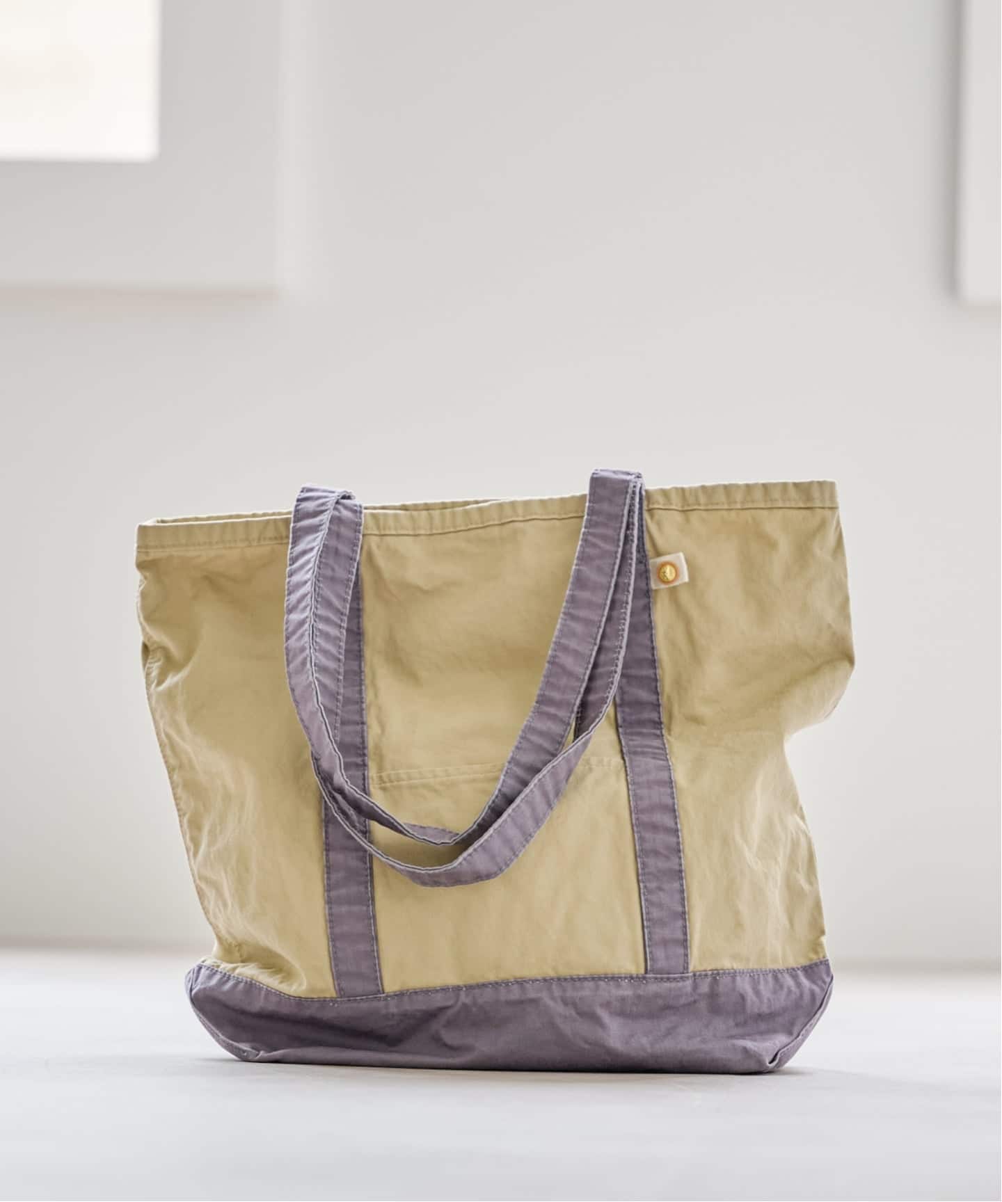 MASTER&Co. 別注TOTE キャンバス　トートバッグ　パープル×ベージュ MASTER&Co. 別注TOTE Bag（トートバッグ）｜BOICE FROM BAYCREW'S