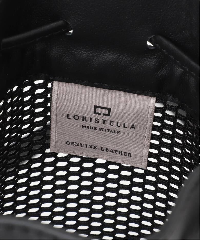 LORISTELLA / ロリステッラ メッシュ×レザーコンビショルダーバッグ 
