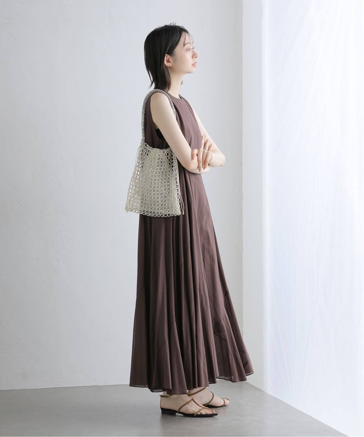THE BAGMATI/バクマティ グラスビーズバッグ（ハンドバッグ）｜La