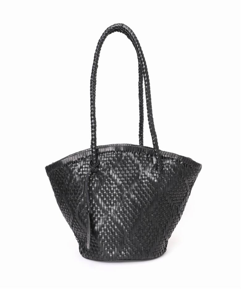 追加》Bagmati/バグマティ レザーメッシュバッグ（トートバッグ 