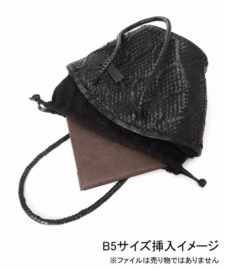 追加》Bagmati/バグマティ レザーメッシュバッグ（トートバッグ 