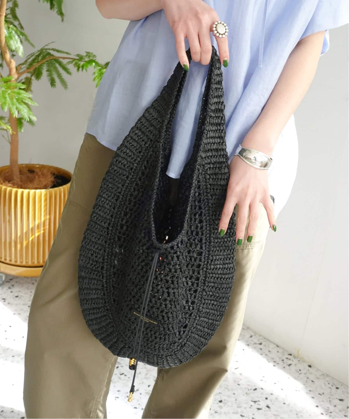 GIANNI CHIARINI / ジャンニ キアリーニ NEFELI（ハンドバッグ