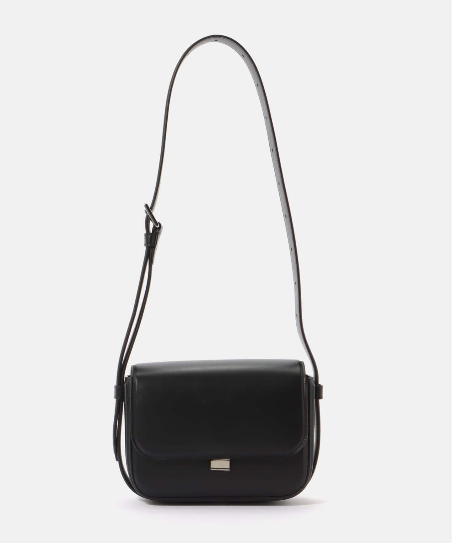 J&M DAVIDSON レザー ショルダーバッグ 黒　TONNE 一部店舗+WEB限定》J&M DAVIDSON / J&Mデヴィッドソン NOTCH