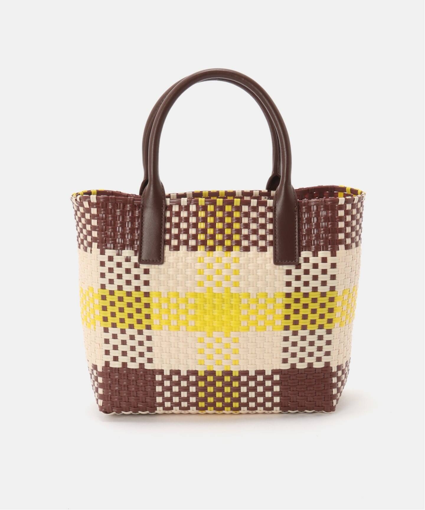 一部店舗+WEB限定》MARNI/マルニ CHECK TOTE SMALL（トートバッグ 