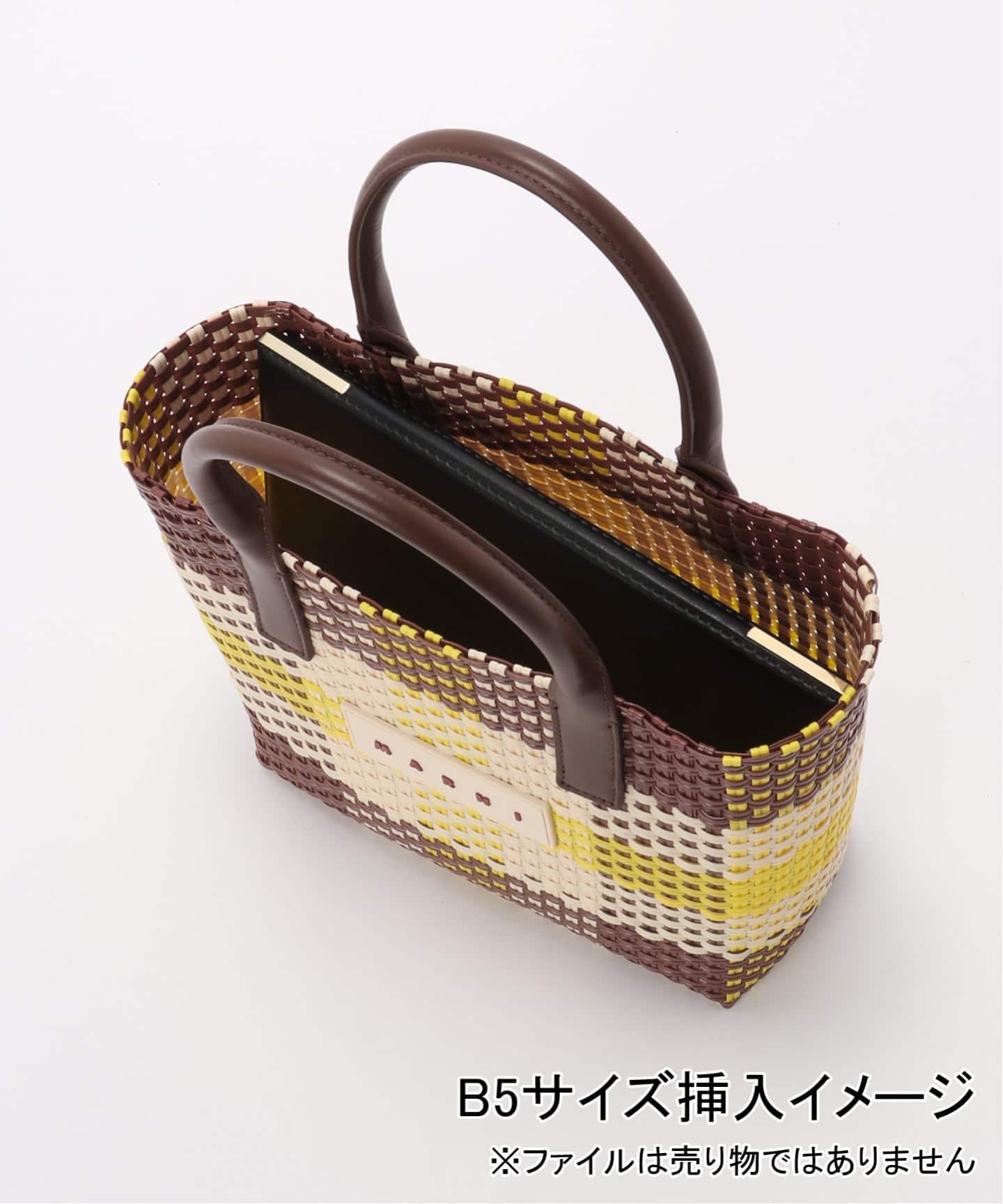 専用　マルニ　ビッグトート　2021S S 一部店舗+WEB限定》MARNI/マルニ CHECK TOTE SMALL（トートバッグ