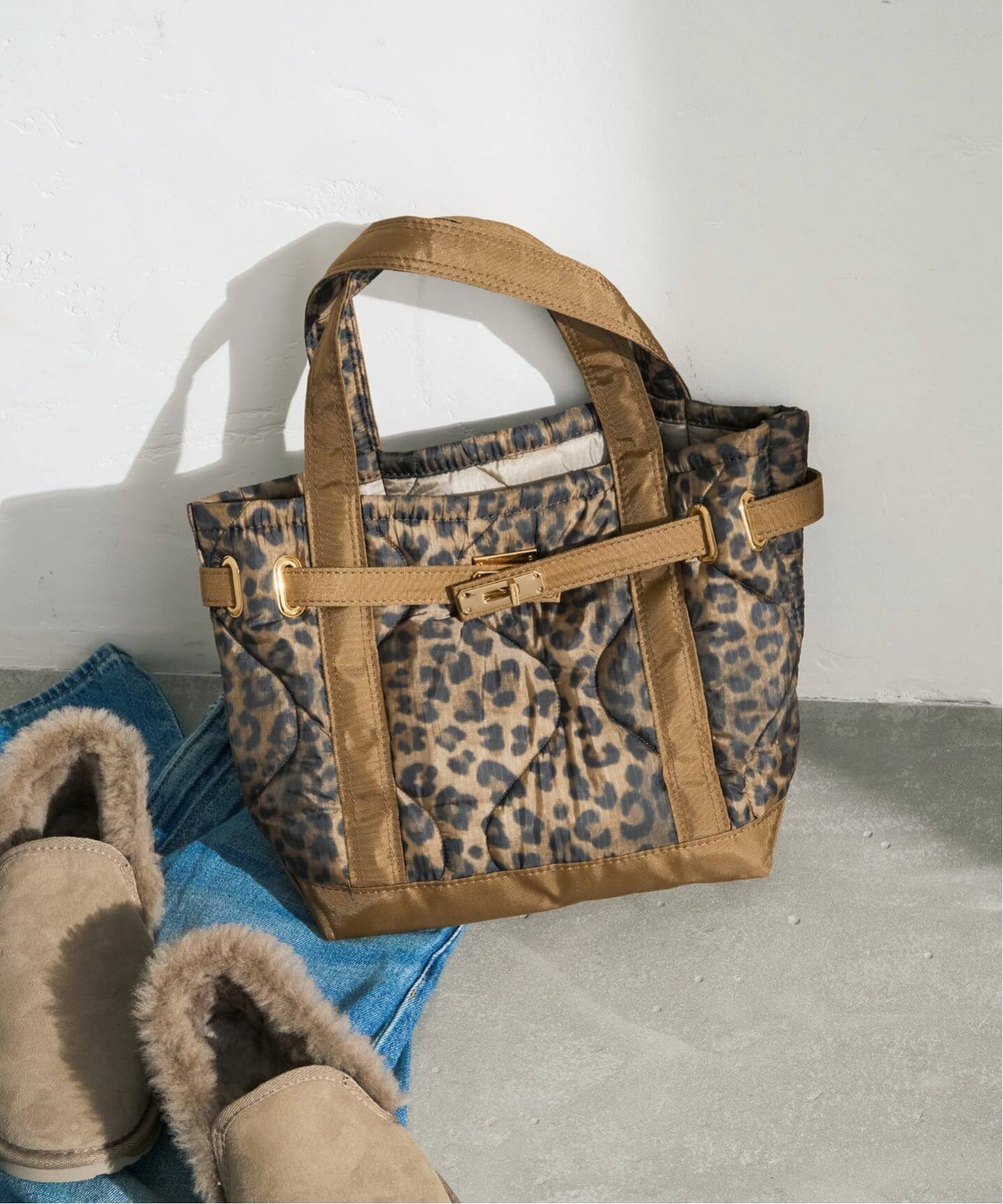 SITA PARANTICA/シータパランティカ TOTE-RPP-S LEOPARD S バッグ 