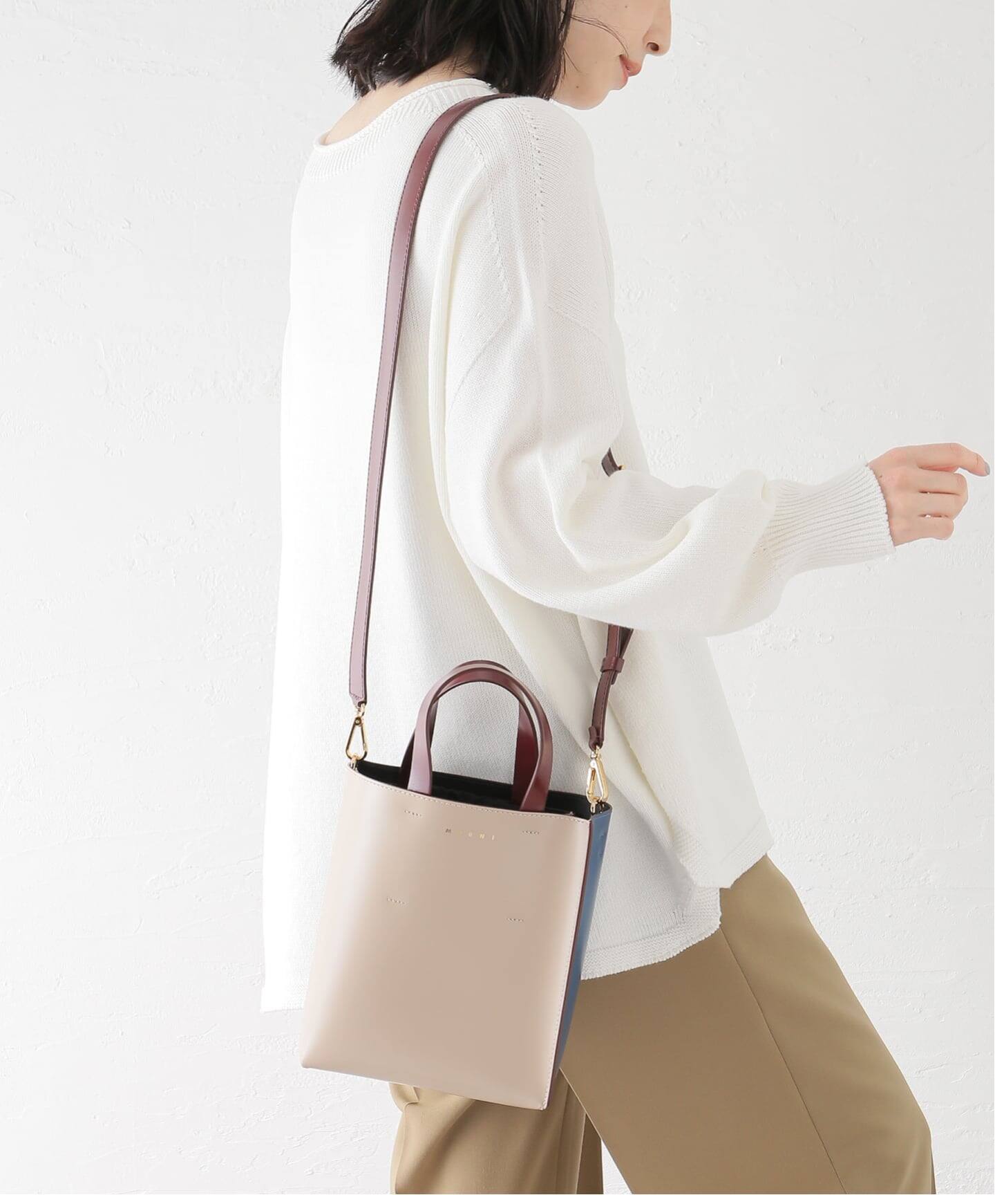 一部店舗+WEB限定》MARNI/マルニ MUSEO MINI NEW SHOULDER STRAP