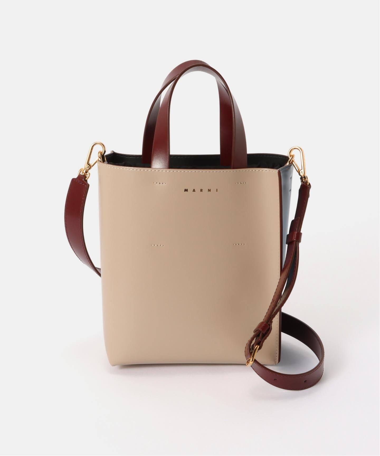 一部店舗+WEB限定》MARNI/マルニ MUSEO MINI NEW SHOULDER STRAP 