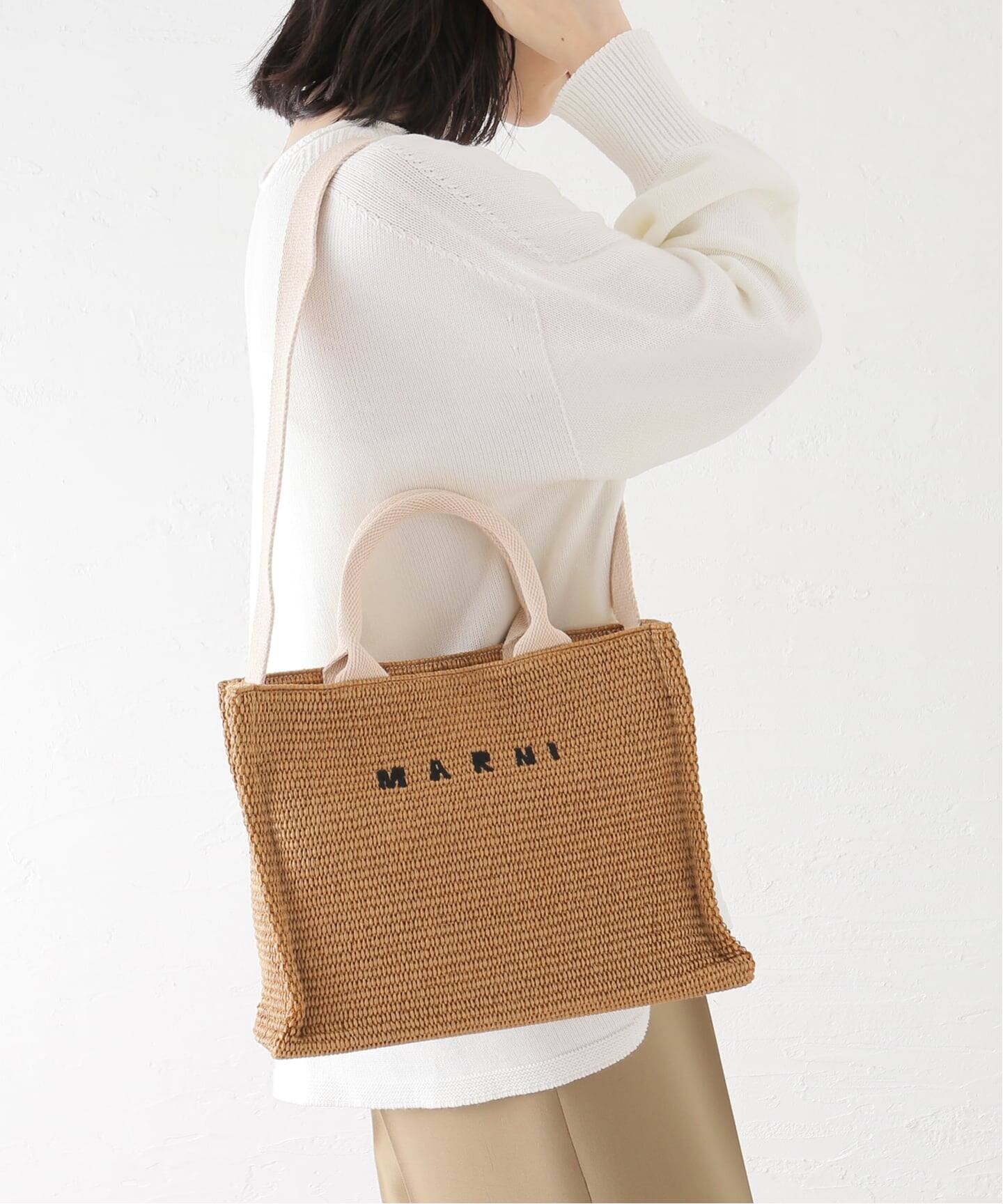 一部店舗+WEB限定》MARNI/マルニ SMALL BASKET（トートバッグ）｜Spick