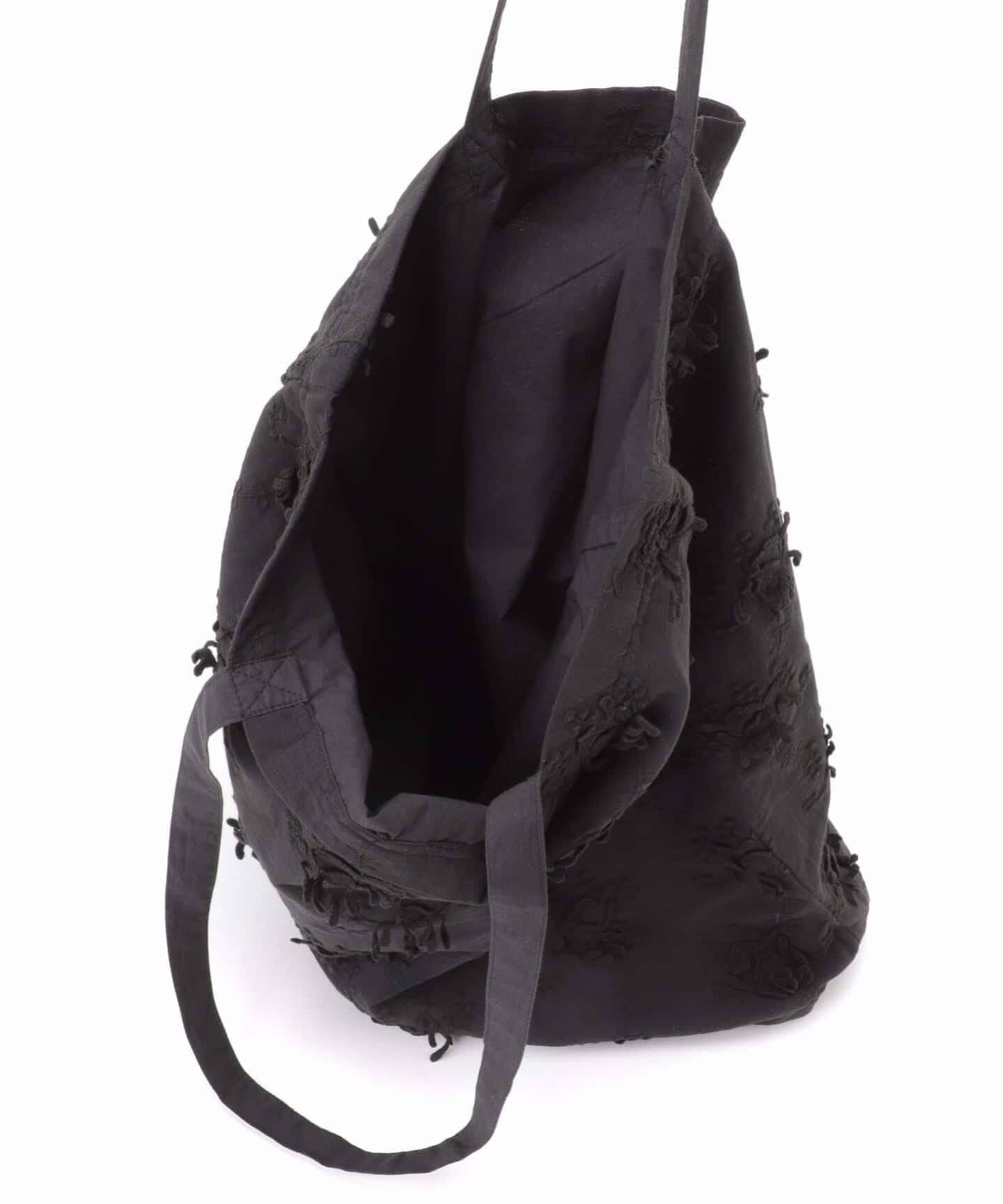 新色有り別注 / 追加》crinkle crinkle crinkle 3D embroidery TOTE*Re