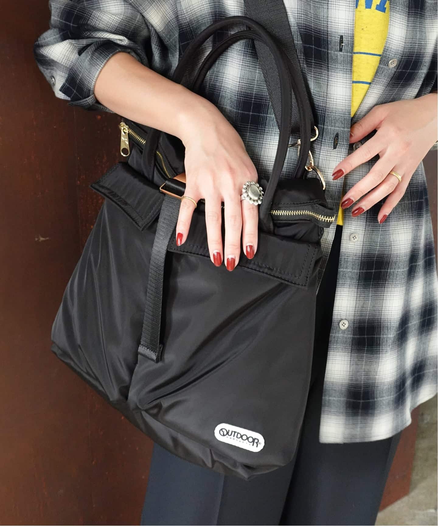 Spick＆Spanにて購入 OUTDOOR PRODUCTS バッグ（美品） 別注》OUTDOOR PRODUCTS HELMET BAG*（トートバッグ）｜Spick & Span