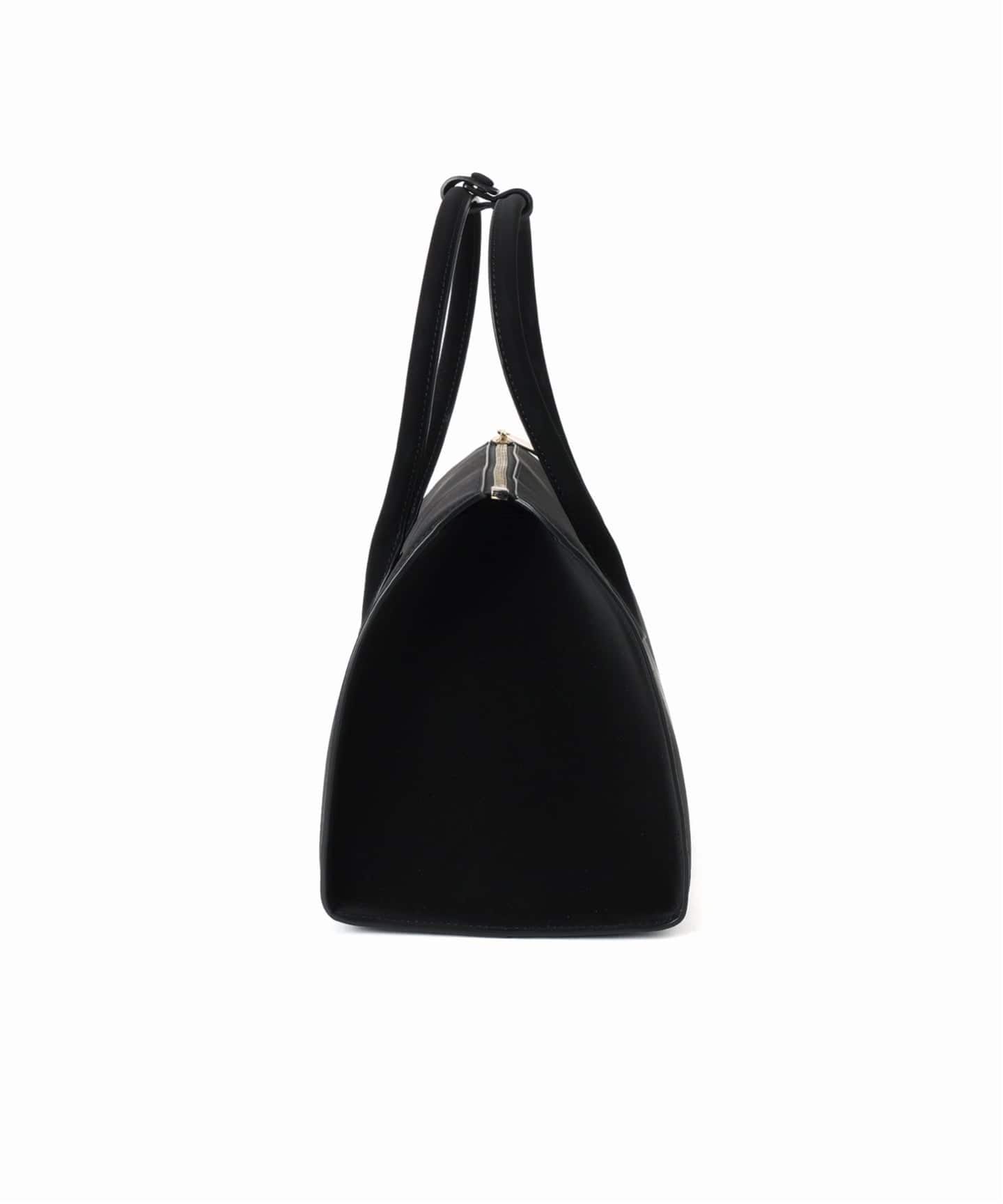 MAISON & VOYAGE ブラックボストンバッグ Maison de Z/ メゾン ド ゼット スエードボストンBAG（ボストンバッグ