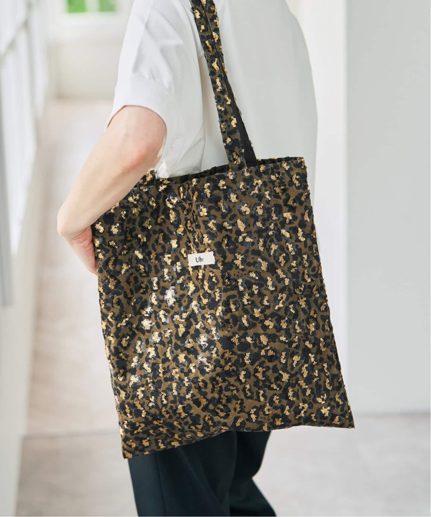 Uhr / ウーア Sequin Leopard Tote（トートバッグ）｜Spick & Span