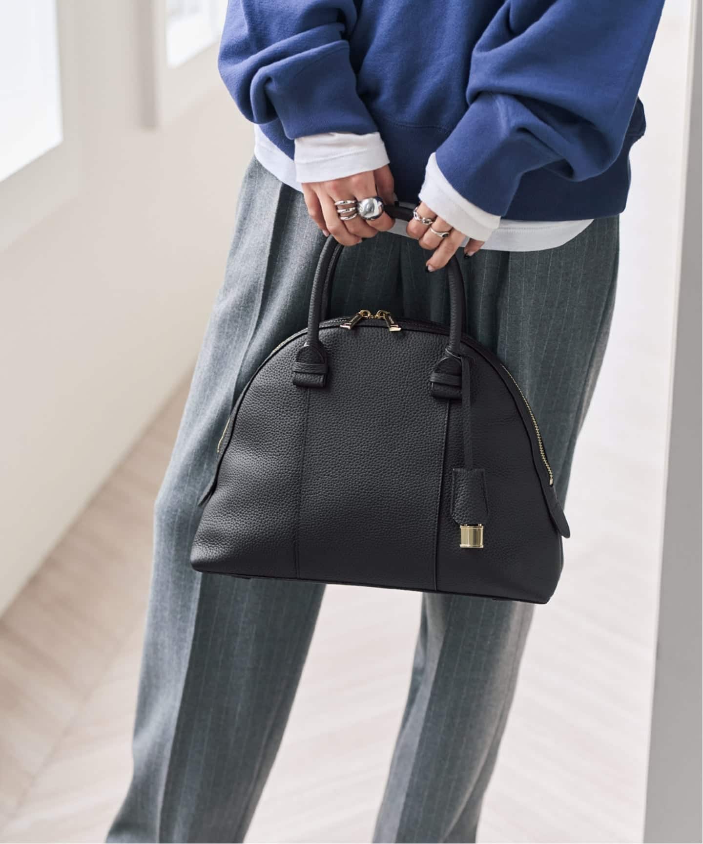 予約》Maison de Z/ メゾン ド ゼット レザーBAG（ボストンバッグ