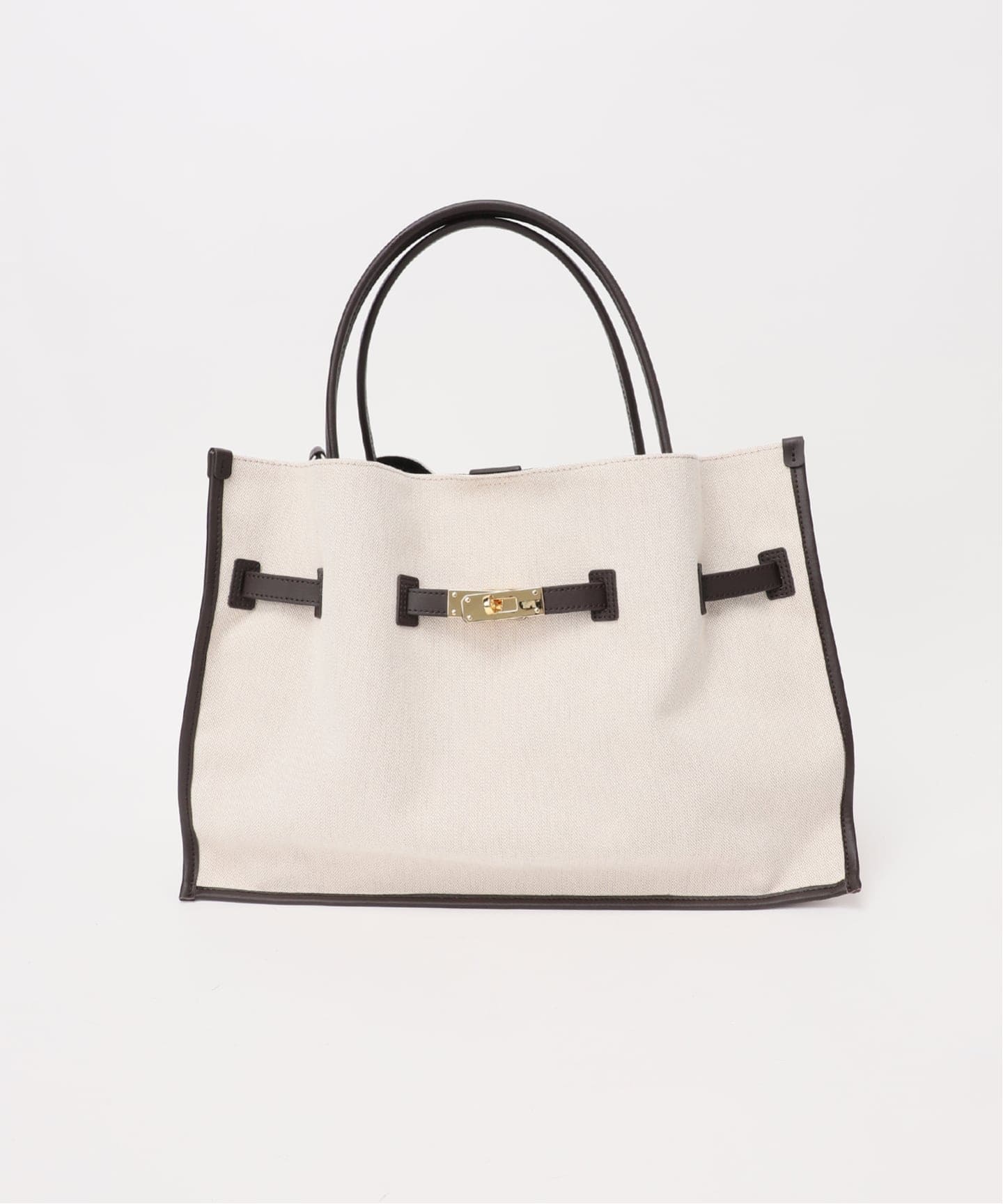 VIOLAd'ORO / ヴィオラドーロ キャンバス*レザートートバッグL