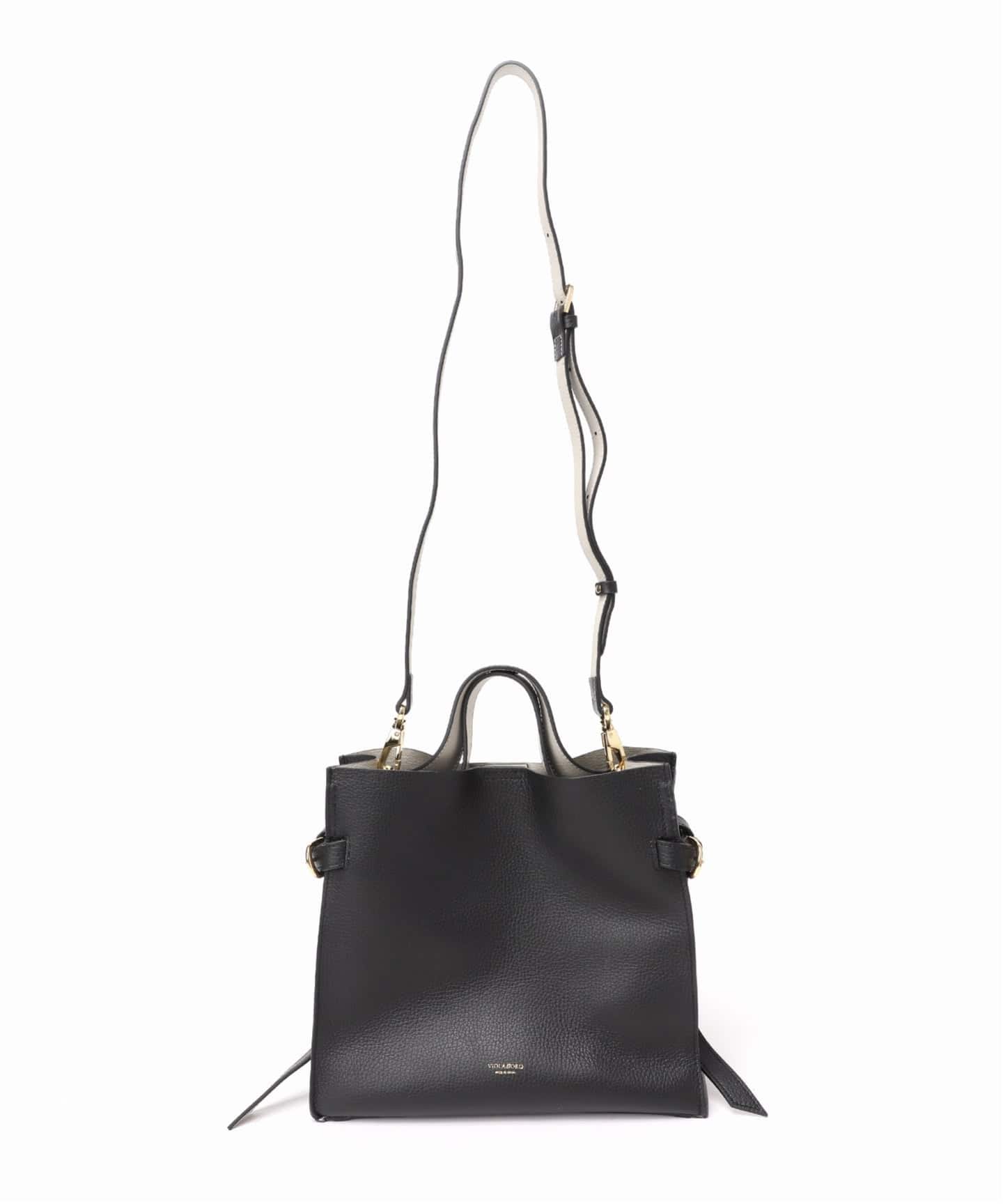 VIOLAd'ORO / ヴィオラドーロ サイドベルトレザートート（トートバッグ