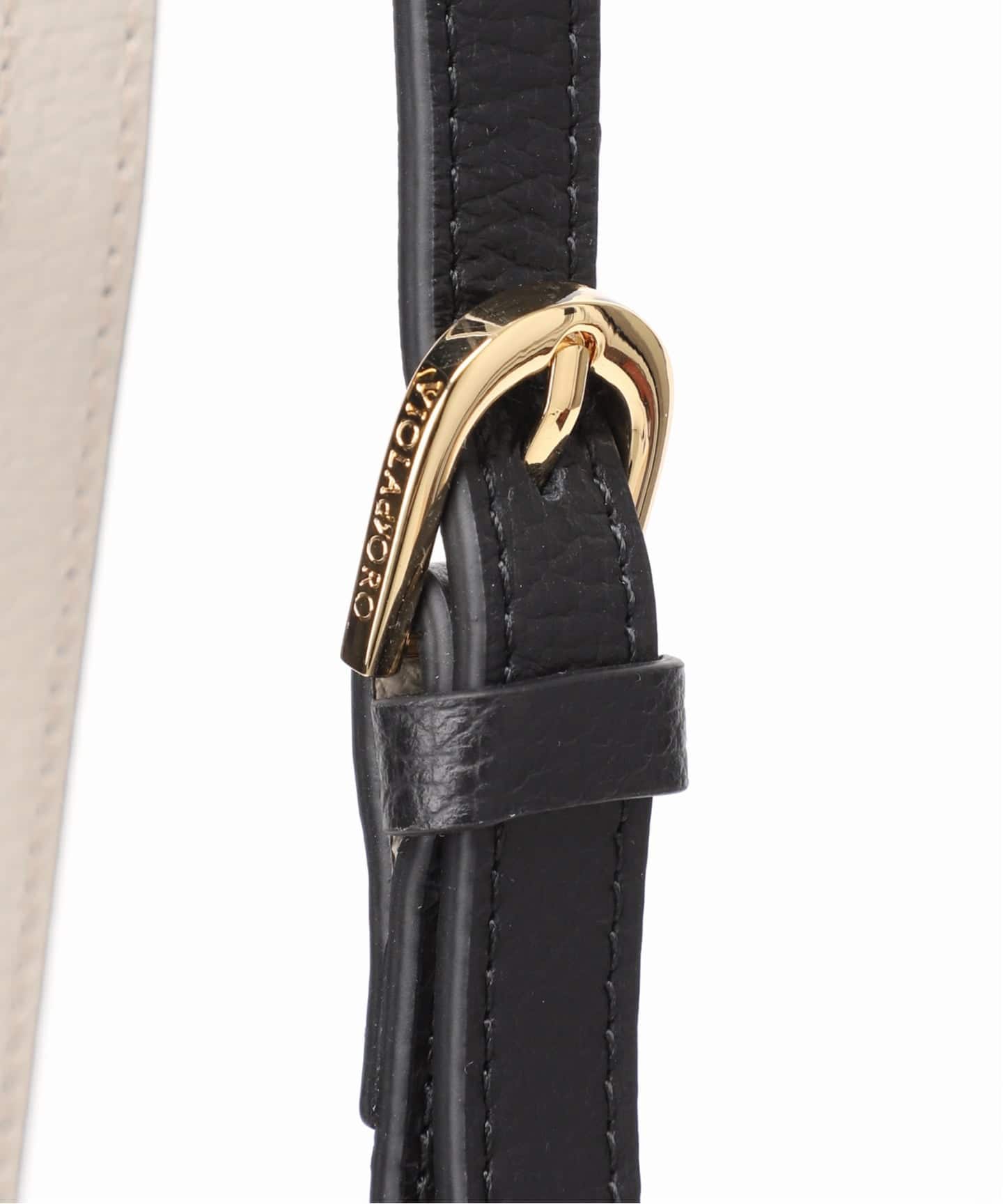 VIOLAd'ORO / ヴィオラドーロ サイドベルトレザートート（トートバッグ