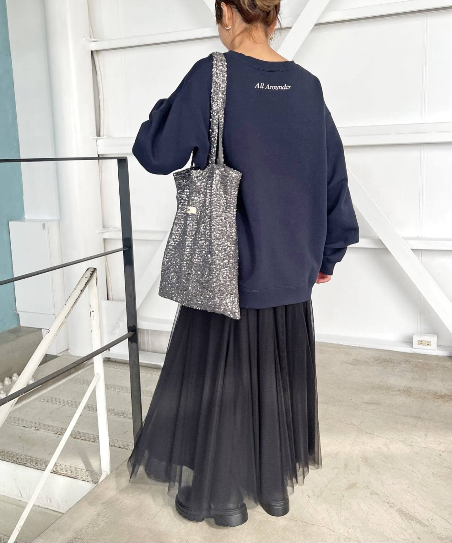 WEB限定 / 追加》Uhr / ウーア spangle Tote Bag（トートバッグ 