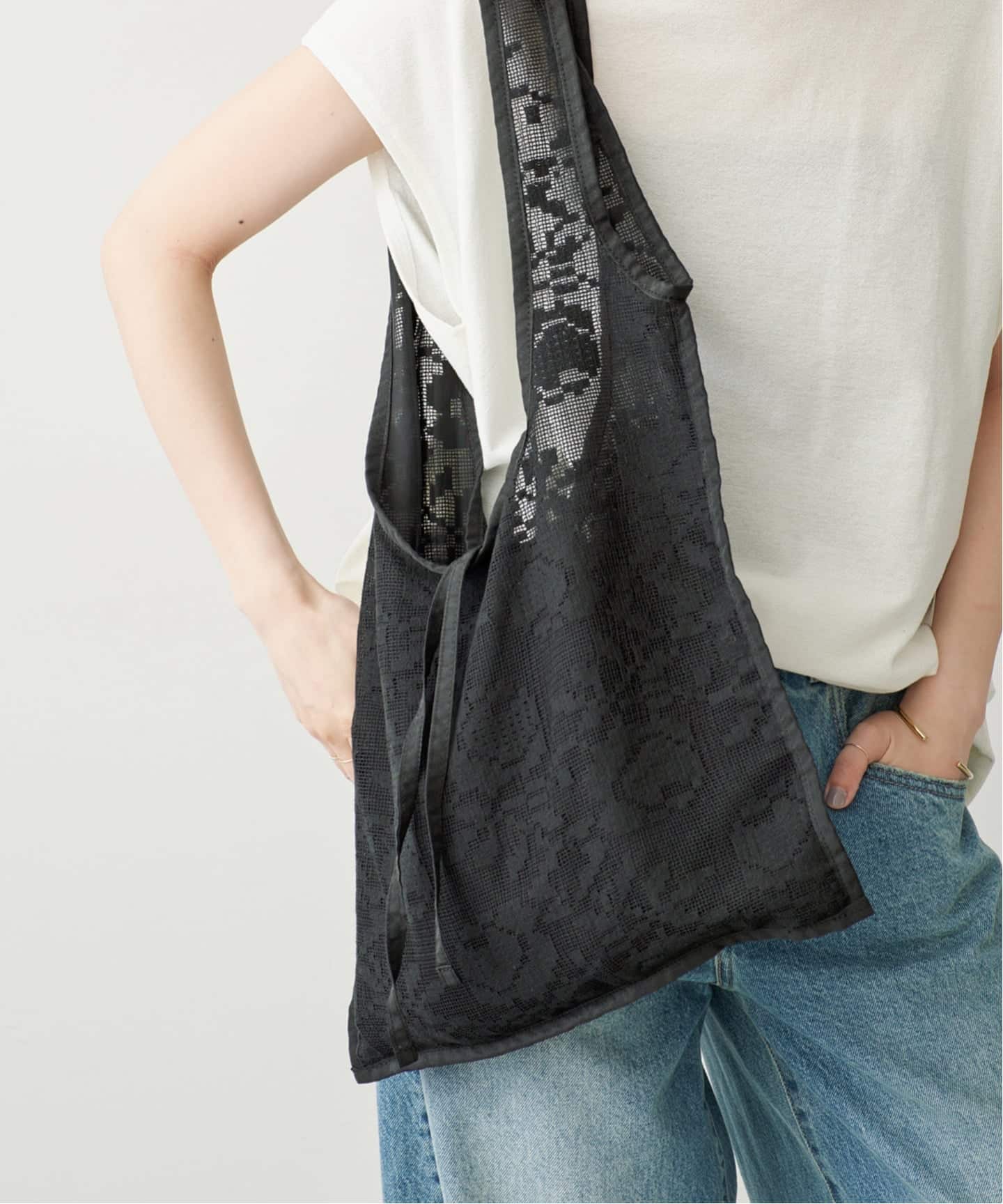 スピック＆スパン バッグ Spick & Span レーストート（トートバッグ）｜Spick & Span（スピック