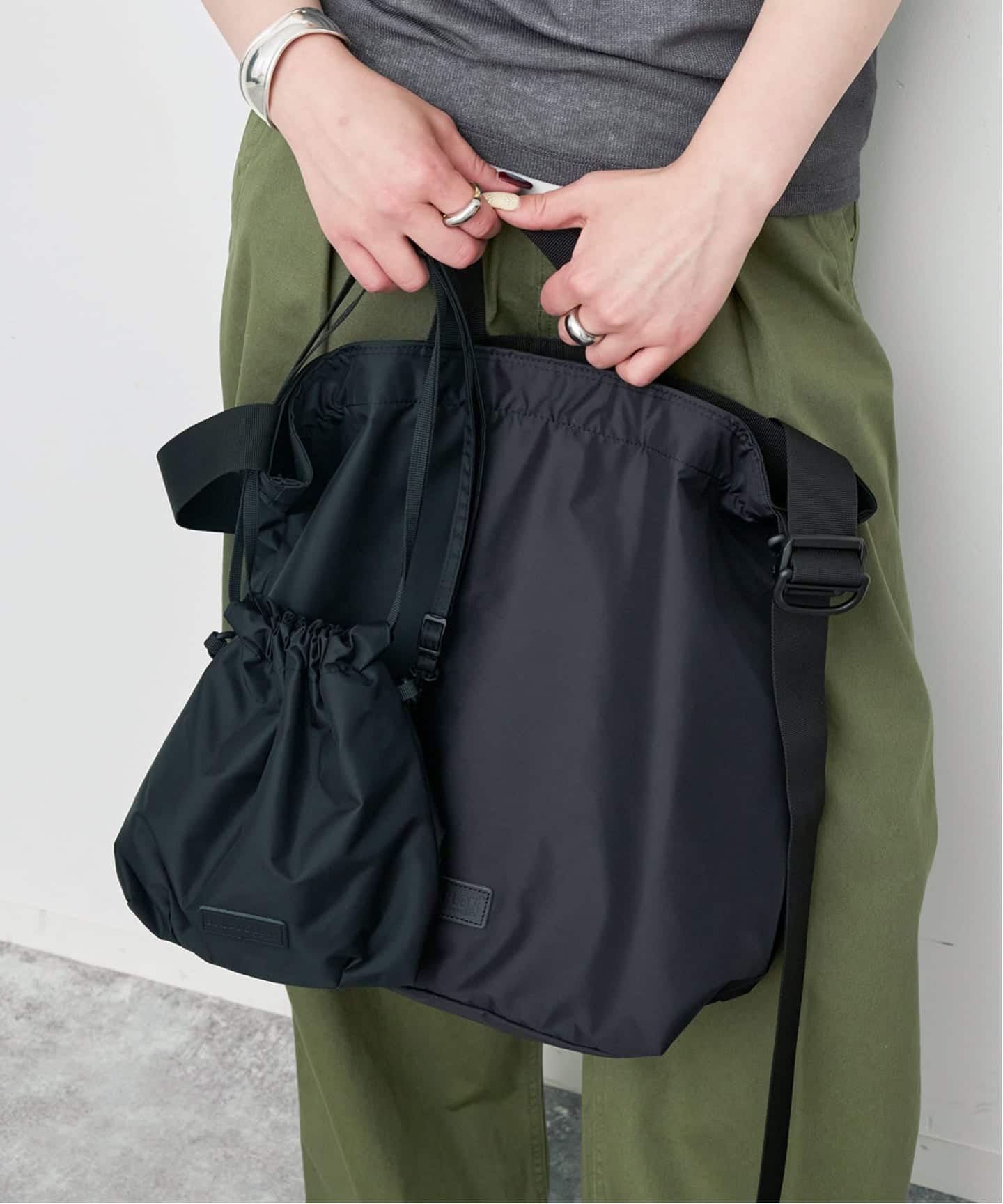 BAICYCLON / バイシクロン PACKABLE TOTE SHOULDER BAG（ショルダー