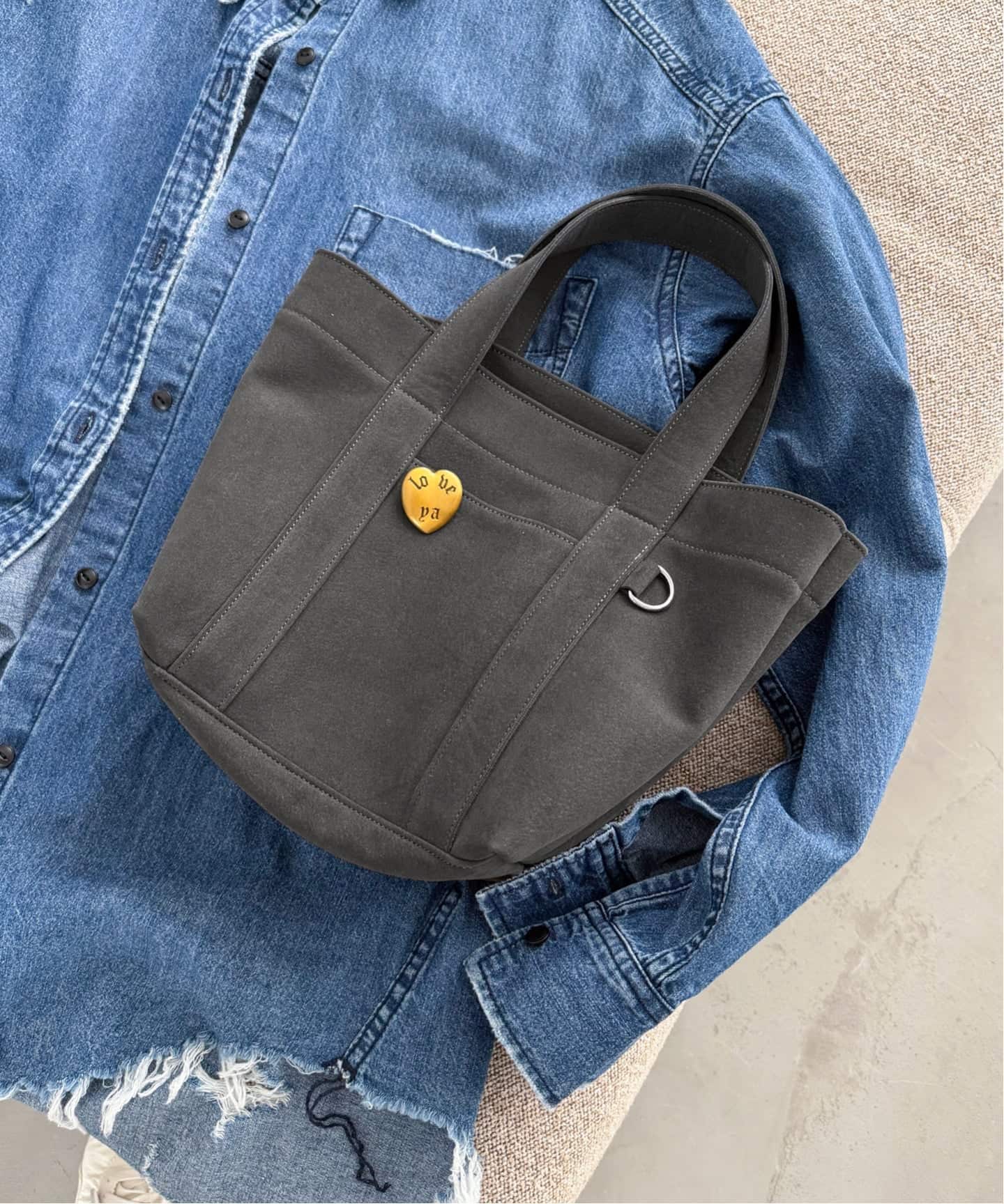 JUST PICK IT ! FAKE LEATHER TOTE（トートバッグ）｜Spick & Span