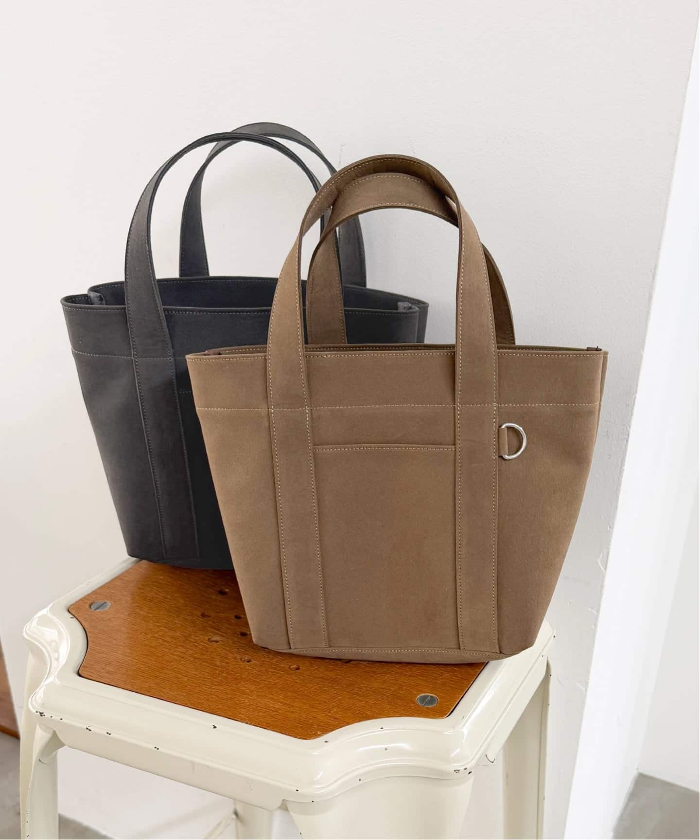 バッグ JUST PICK IT ! FAKE LEATHER TOTE JUST PICK IT ! FAKE LEATHER TOTE（トートバッグ）｜Spick & Span
