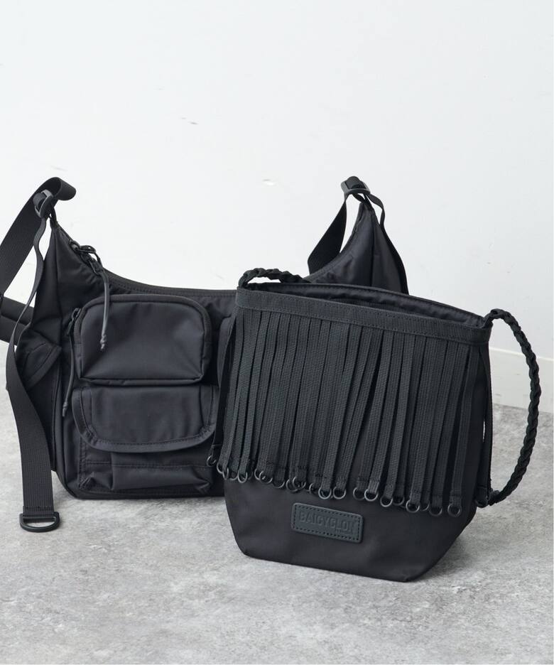 BAICYCLON/バイシクロン 別注TAPE FRINGE MINI BAG*（ハンドバッグ 