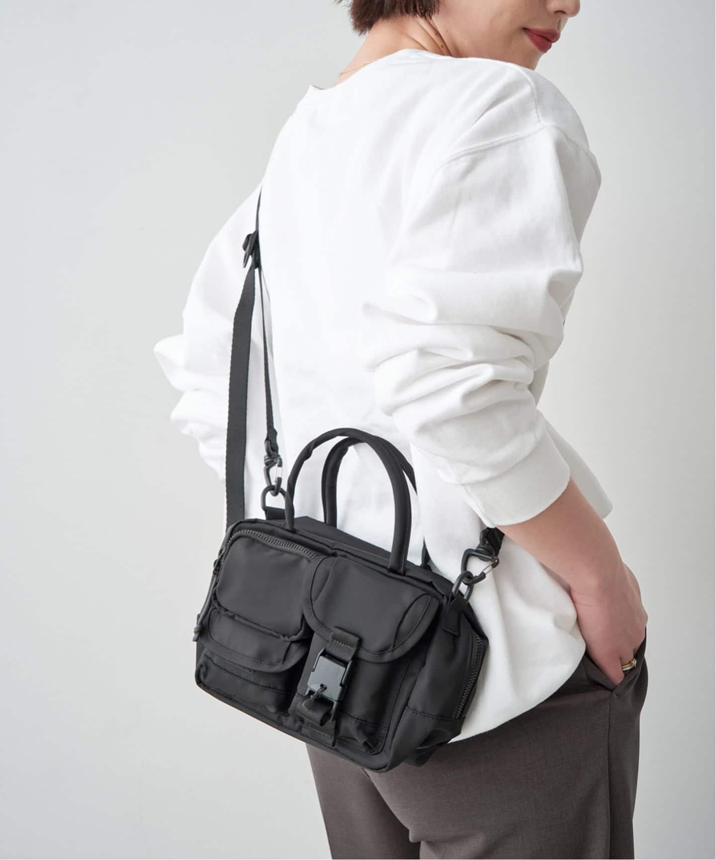 BAICYCLON/バイシクロン MULTI POCKET 2WAY BAG（ショルダーバッグ