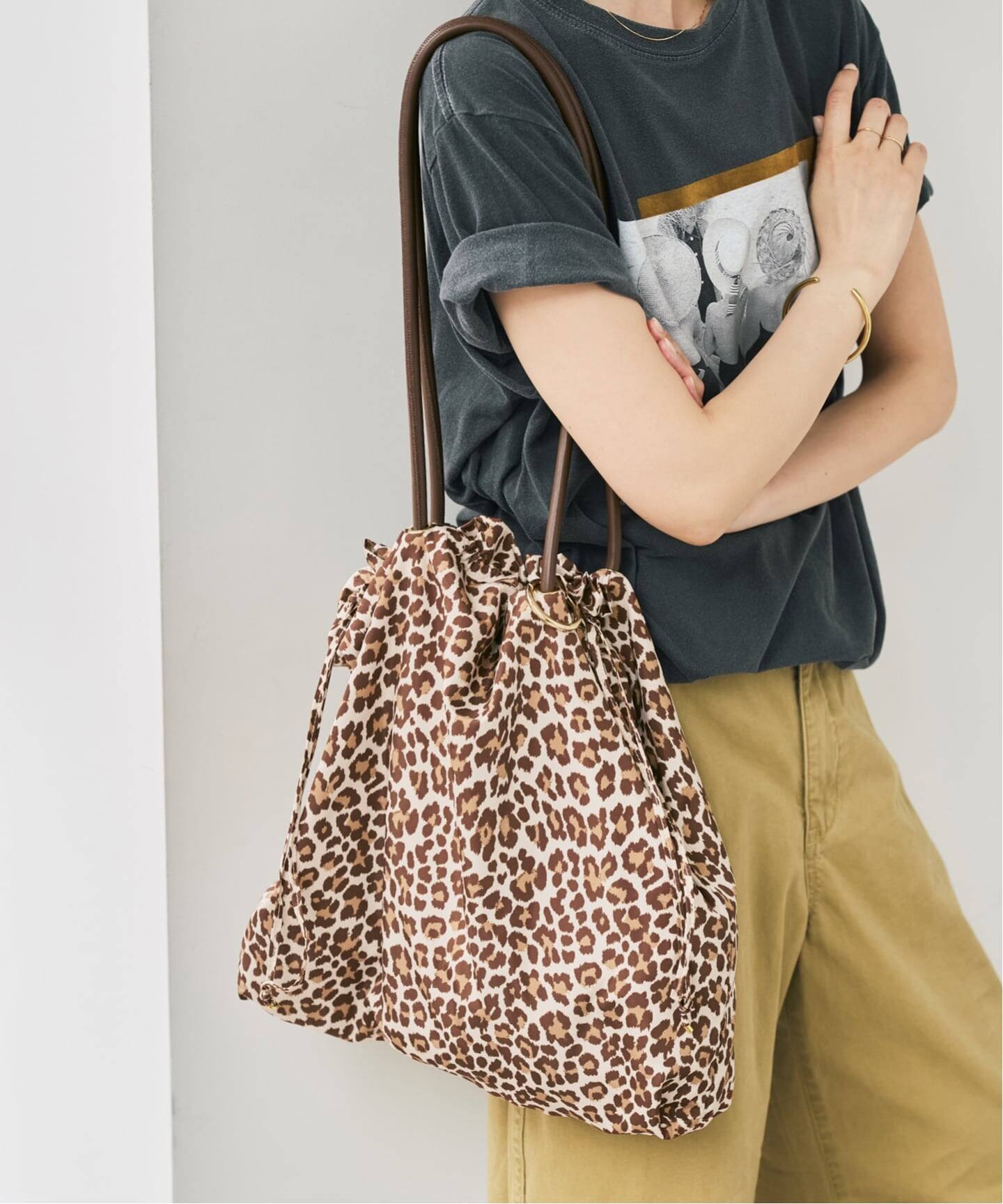 別注》Spick & Span LEOPARD TOTE（トートバッグ）｜Spick & Span 