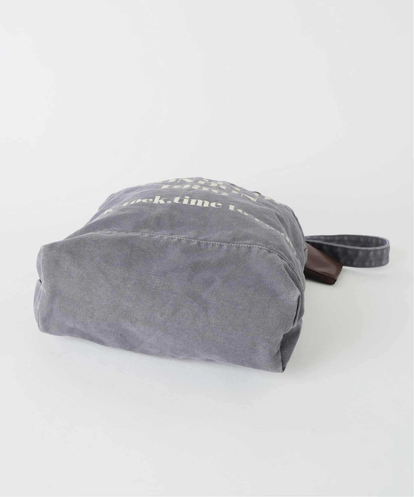 別注 / 追加2》CONTROL FREAK WASHED LOGOトート ミニポーチ付き