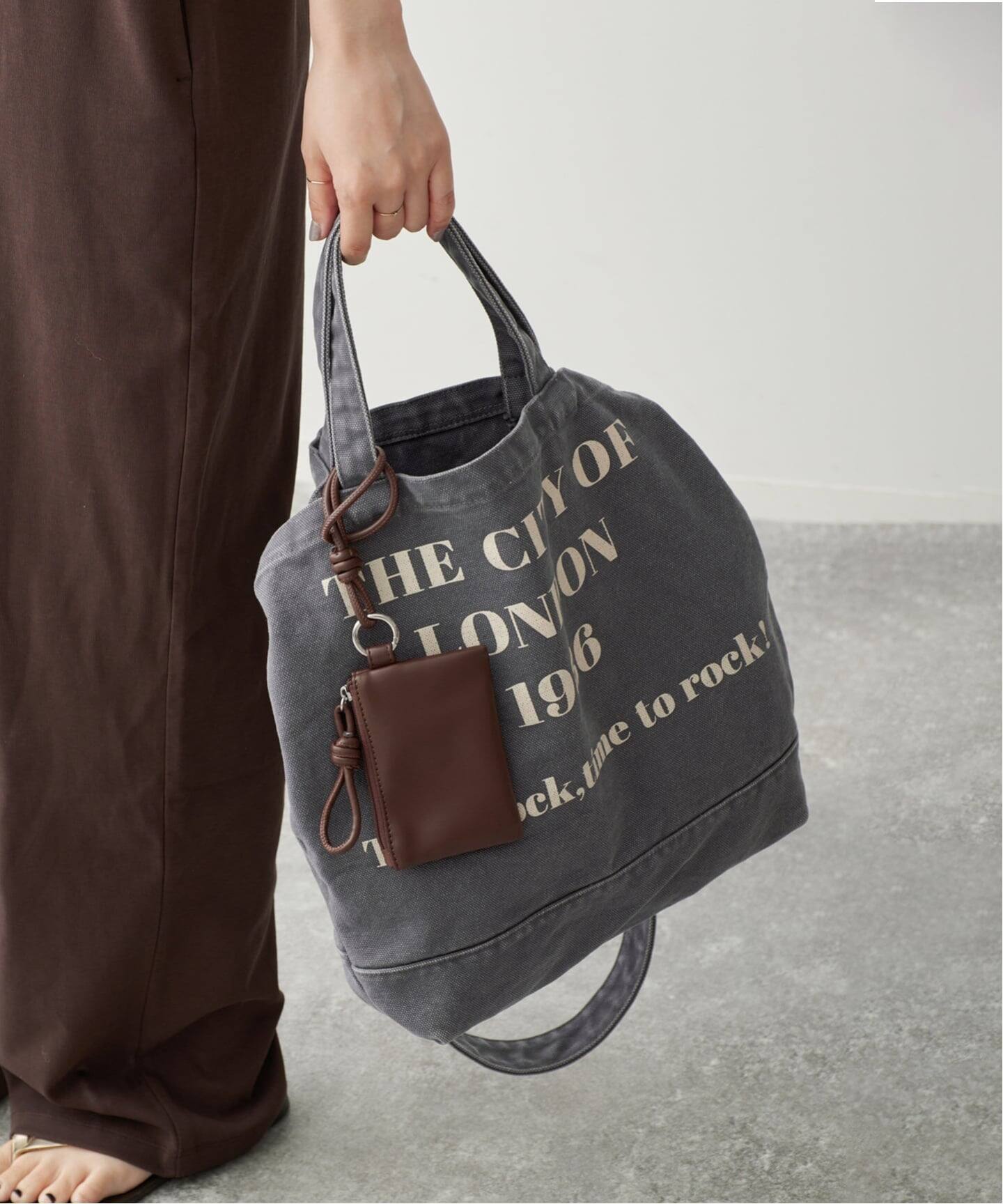 WEB限定 / 追加3予約》別注 CONTROL FREAK WASHED LOGOトート 