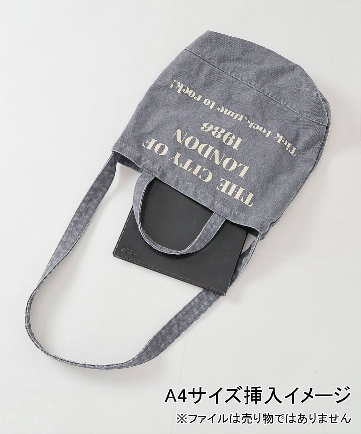WEB限定 / 追加3》別注 CONTROL FREAK WASHED LOGOトート ミニポーチ