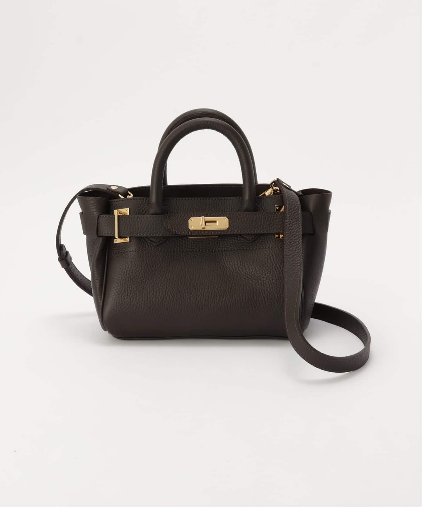 【美品】  sita parantica / シータパランティカ | 2022SS | × Spick and Span スピックアンドスパン別注 SP ポーチ S レザー チェーンハンドル ミニバッグ | グレー | レディース sita parantica（シータパランティカ） 【美品】 | 2022SS | × Spick