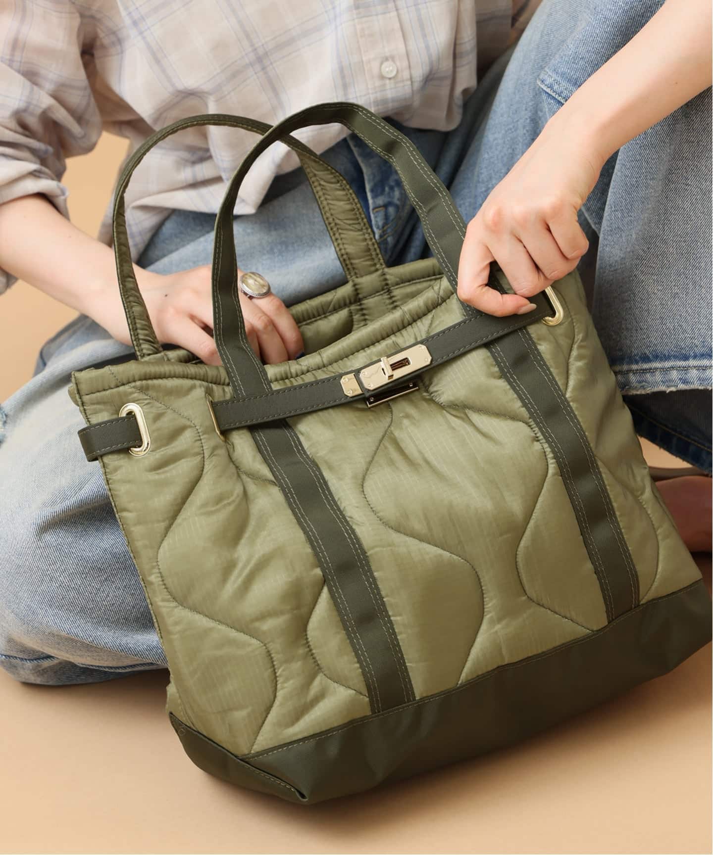 一部店舗+WEB限定》SITA PARANTICA/シータパランティカ キルティング