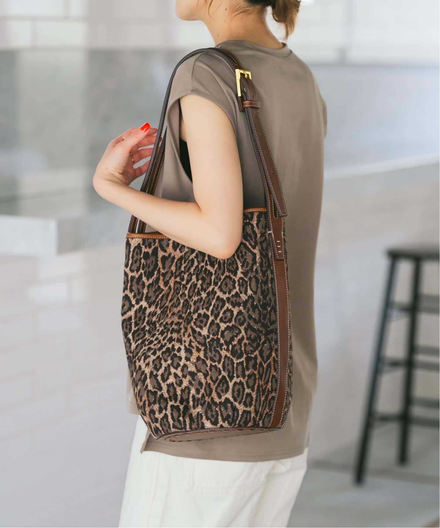 WEB限定 / 追加3予約》A VACATION/ア ヴァケーション MARCHE BROWN LEO