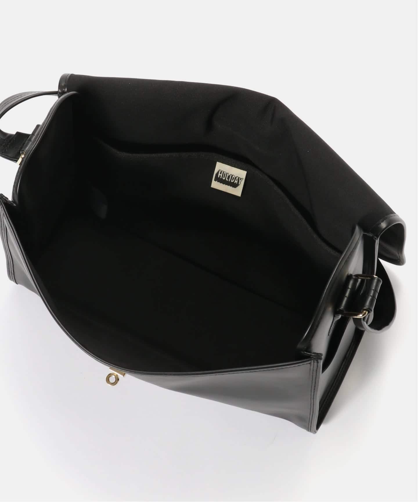 ✨VIP限定✨ ブラックのショルダーバッグです ナイロンコンビカルゼシャドークレストブリッジチェックビジネス