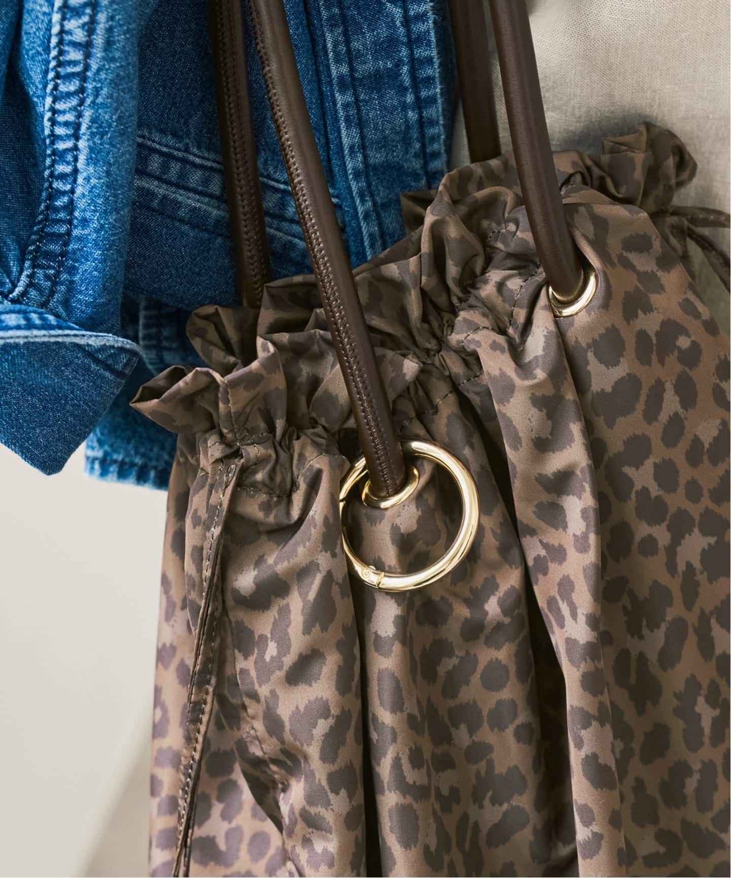 WEB限定 / 追加予約》別注 Spick & Span LEOPARD TOTE（トートバッグ